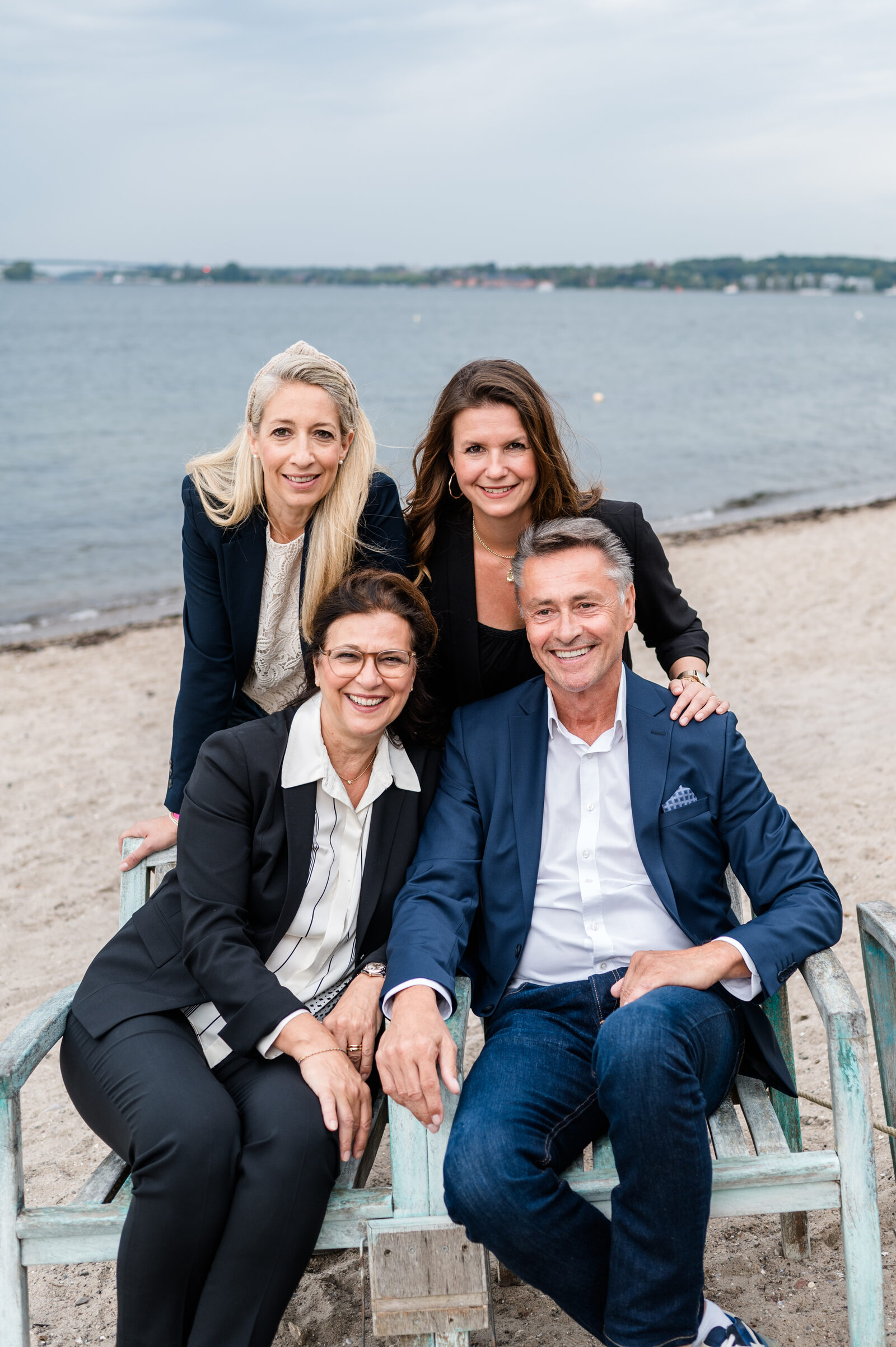 Das Team von Lighthouse Consulting am Kieler Ufer